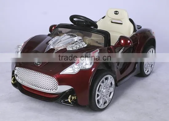 electric sports car, 6V or 12V Style Ride On Car With Remote & MP3 Blue