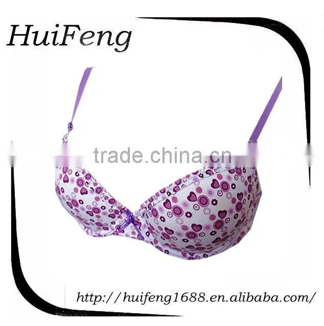 New arrivals nylon push up red sexy straps underwear ladies stylish good bra