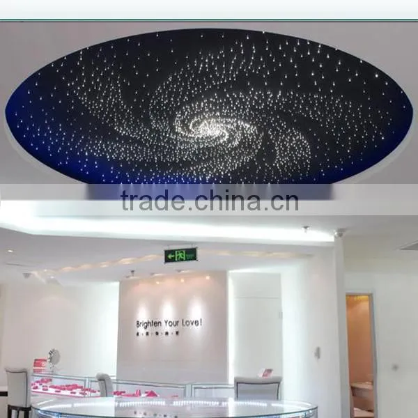 Plastic Fiber Optic Ceiling Star Decoration Light