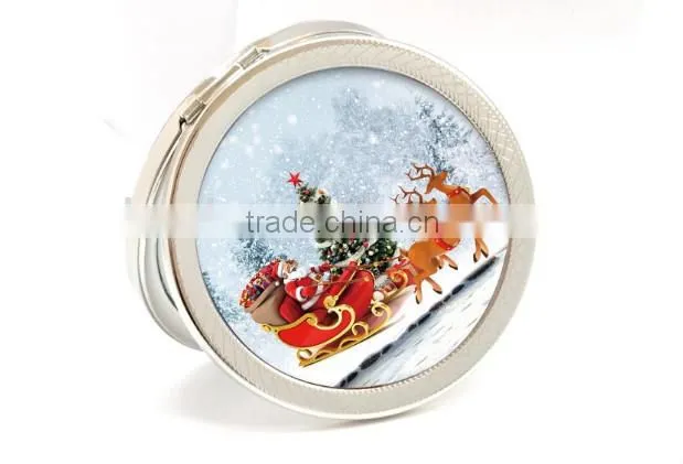 Pretty nice Christmas tree customizable mirror, Christmas gifts