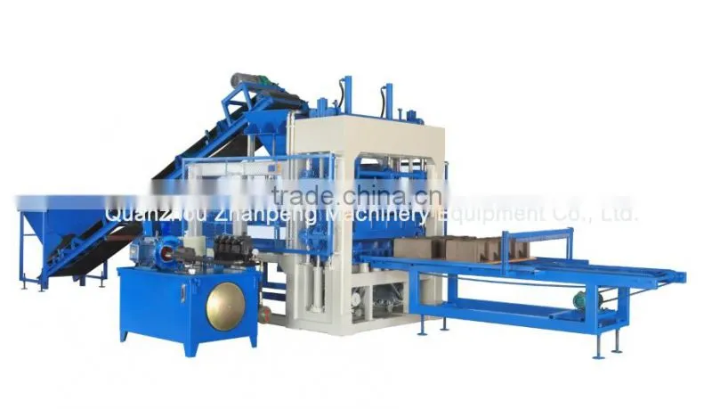 QT4-15concrete block making machine for hollow bricks