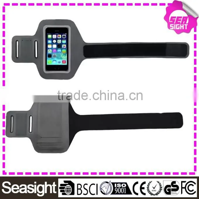 Armband with led light, PVC 8 led sport armband, mobile phone flashing led armband
