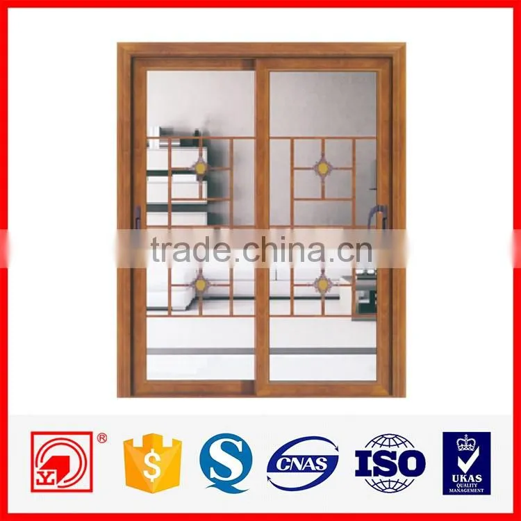 High quality tempered double glass sliding door for balcony