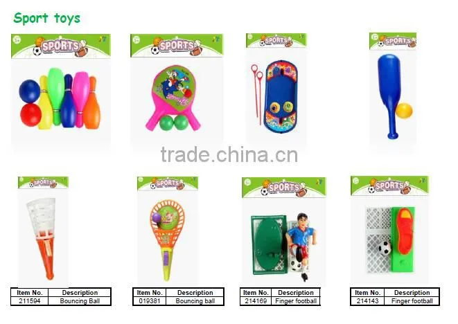 Beach paddle ball racket toy