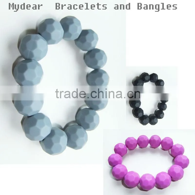 China Manufacturer Mydear Silicone Teething Ring For Baby Teether