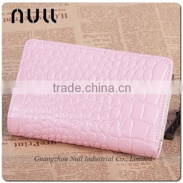 free style wholesale crocodile material fashion wallet ladies party purse
