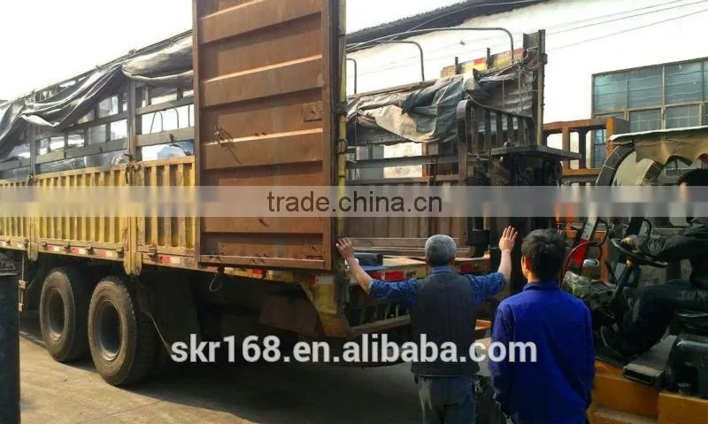 SKR machinery WPC PVC PP PE Wood-plastic Production Line Solid Composite Wood Plastic Extruder for threshold stair case