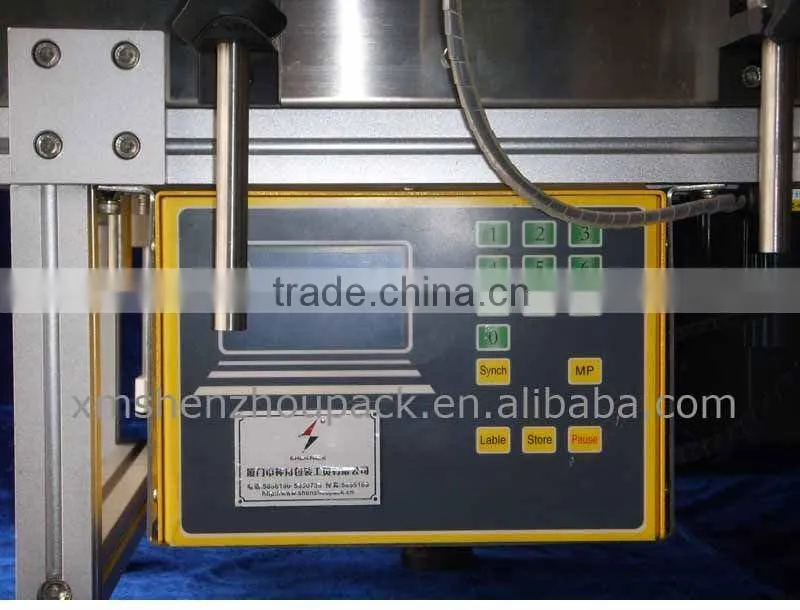 Automatic big plastic pail labeling machine/labeling machine for big plastic pail/automatic labeling machine for pail