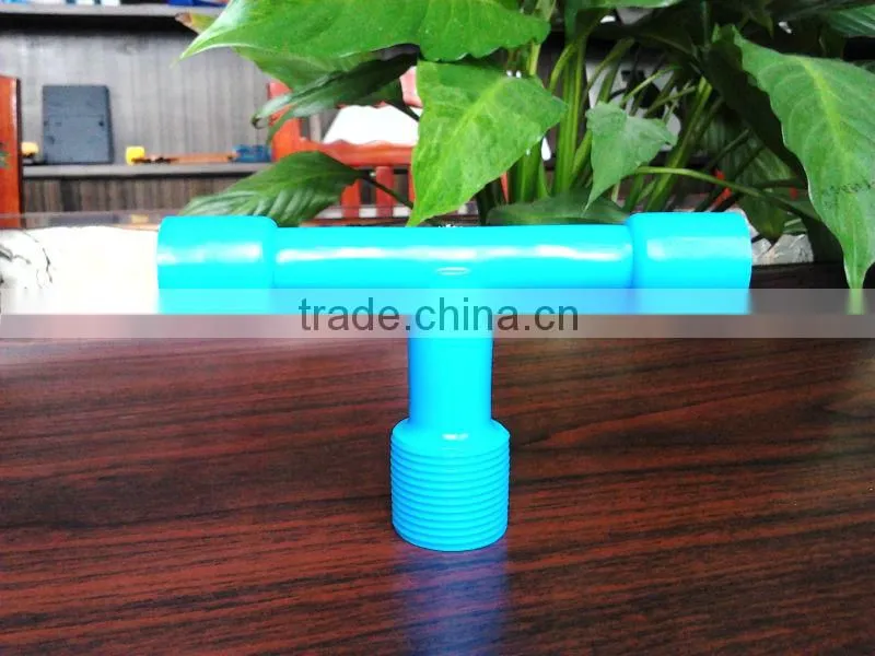 plastic tee pipe coulping