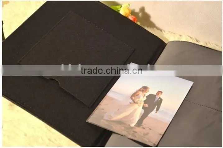 top-quality Pu Leather Wedding Photo Album, Customized Logo Photo Album, Photo Album For Decoration