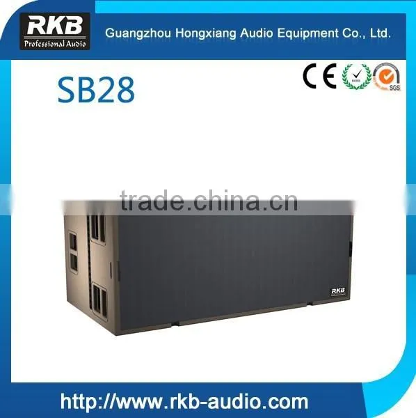 SB28 double 18" outdoor speakers subwoofer
