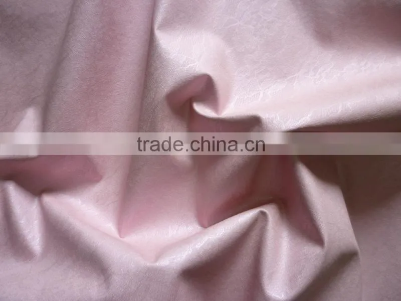 Lace Microfiber leather for garment