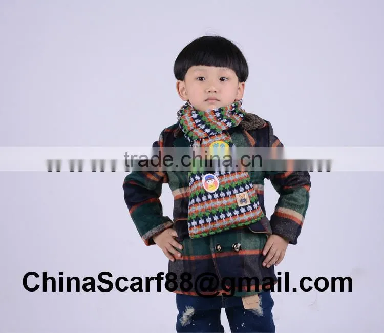 Winter children scarf