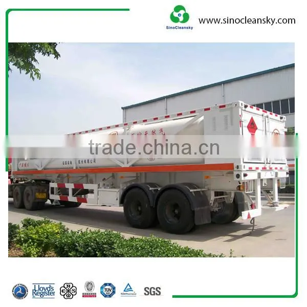 ISO11120 40ft OD559mm 10tubes 25Mpa CNG jumbo cylinder