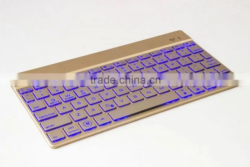 OEM Wireless bluetooth Keyboard for Laptops & Tablets, Compatible with IOS, Android, andWin8 Systems with backlighting