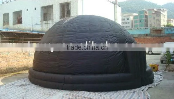 sphere inflatable trade show tent