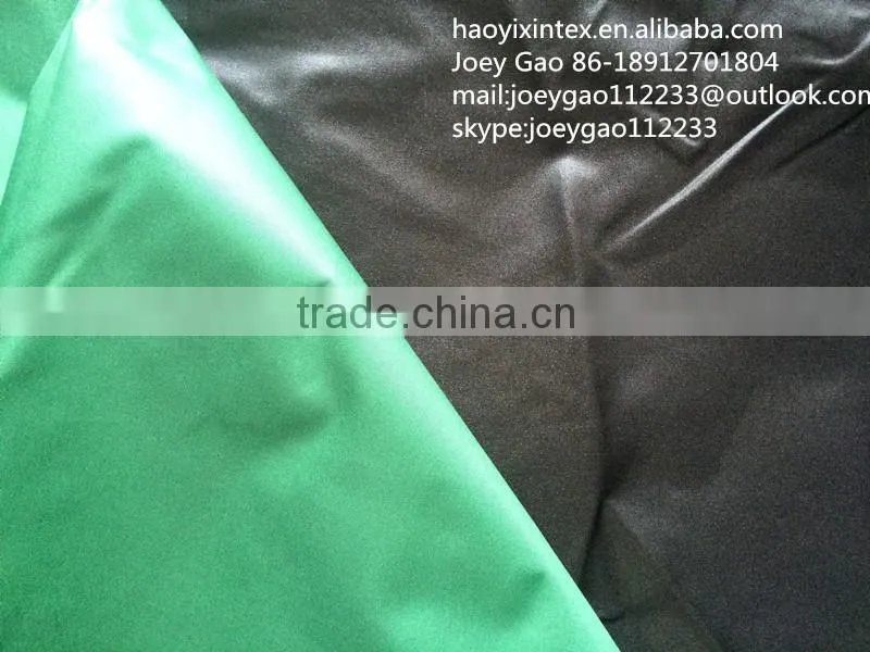 260T Oil Cire Coated Pongee