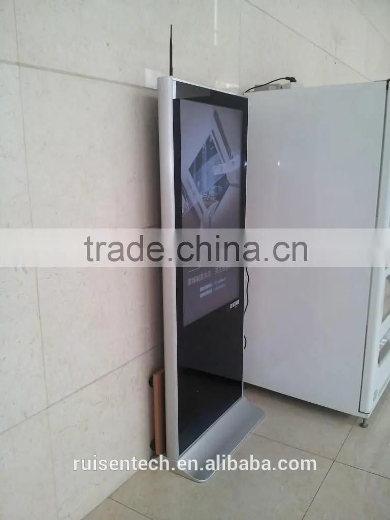 42 Inch Android Advertising Player Photo Booth Machines Panel Digital Signage Lcd Kiosk Stand 55 led touch screen monitor