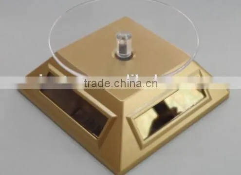 180 degree roating solar display stand for Jewelry, mobile phone, watch