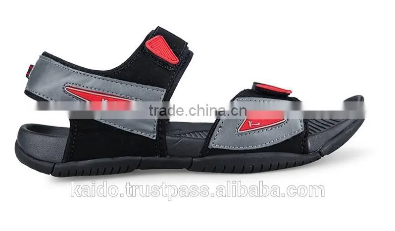 Kaido KD 4501 Black-Red Sandal
