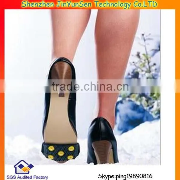 no-slip ice grip and ice cleats for shoes