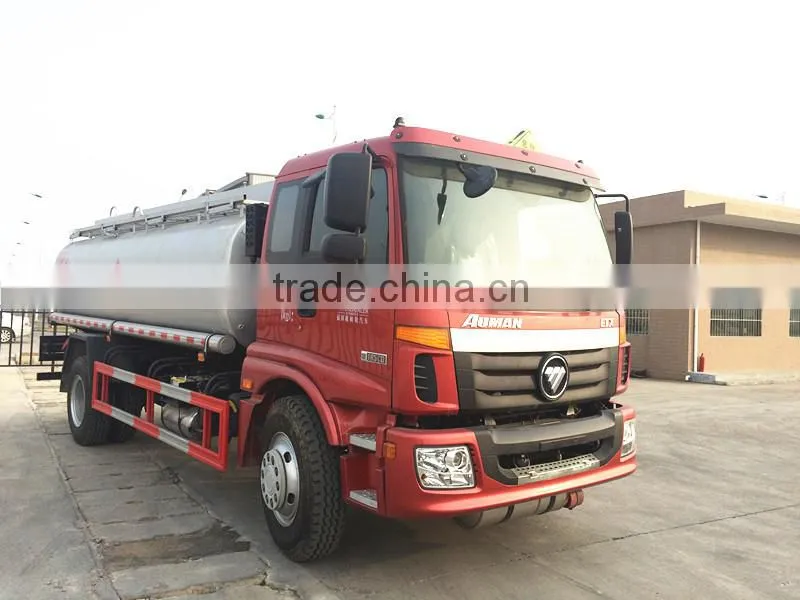 Auman foton heavy oil tanker truck price for sale in dubai, southafrica