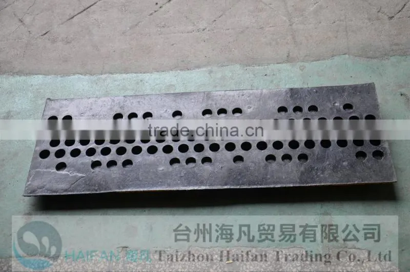 High quality traffic road speed hump for crossing/heavy strength rubber road speed breaker used on road for garage safety