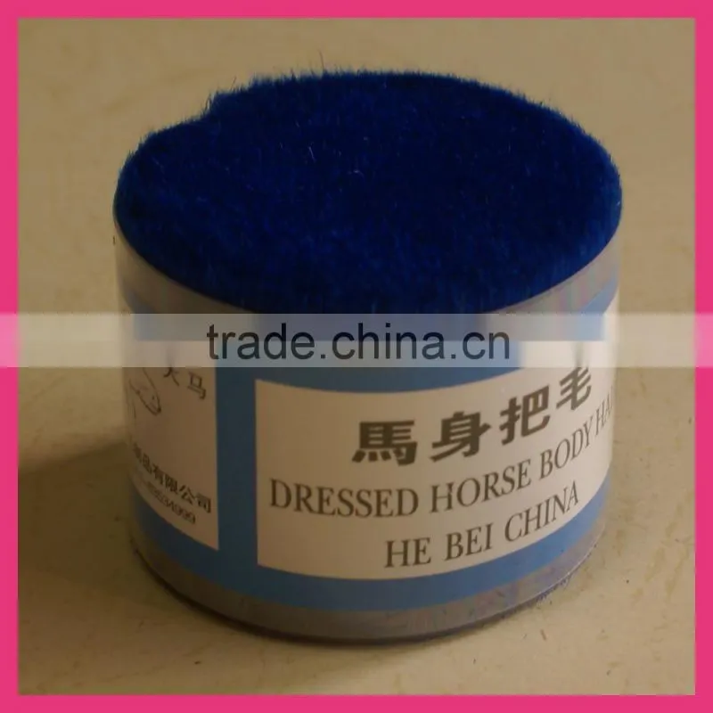 dyed horse body hair