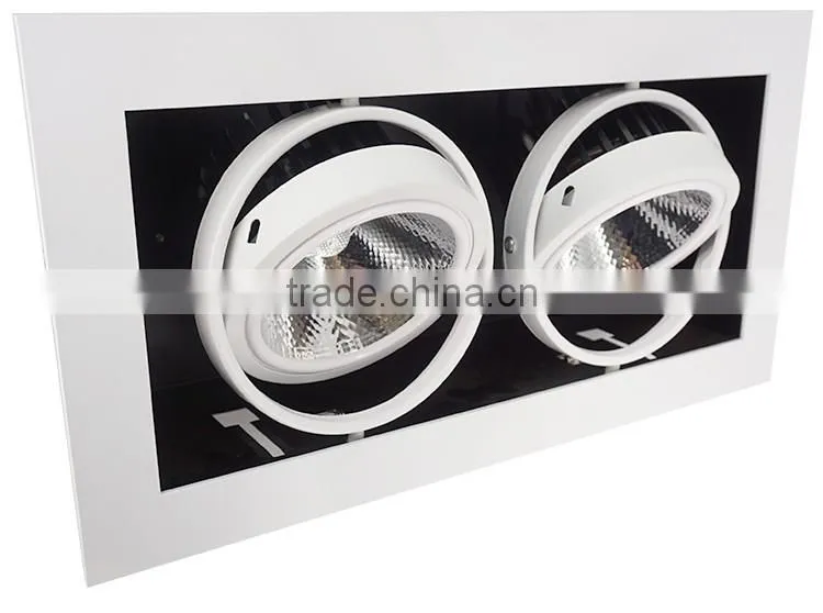 high lumen CE RoHS approved aluminum housing 20w 30w cob led grill light