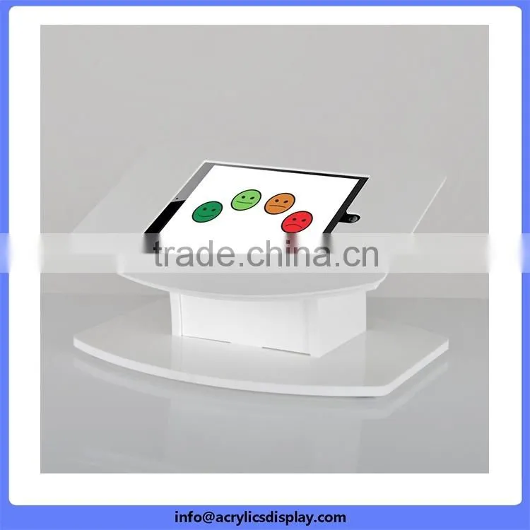 Environmental High reflective acrylic anti-theft display for tablet