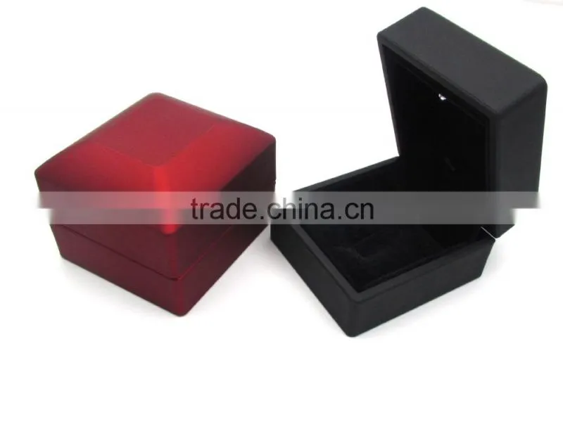 red led light jewelry box