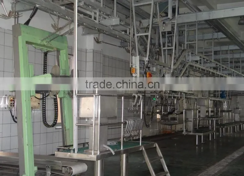 ISO9001 mutton butcher machine for mutton slaughter house processing line