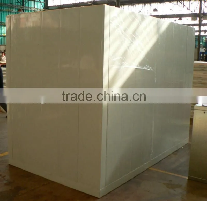refrigerated ice cold room for bagged ice storage