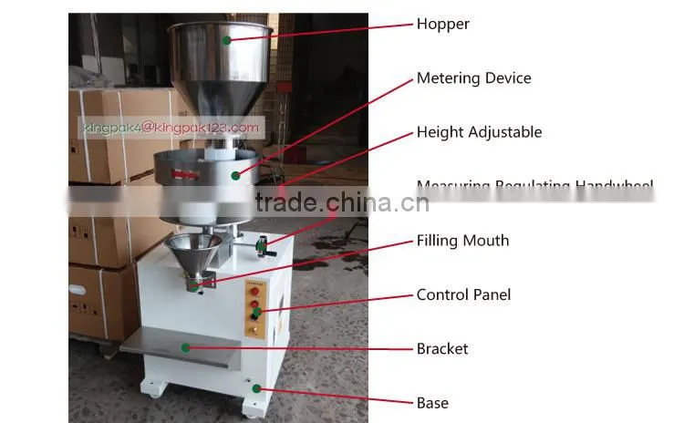 KFG50 Semi-Automatic Grain And Granule Filling Machine/Racking Machine