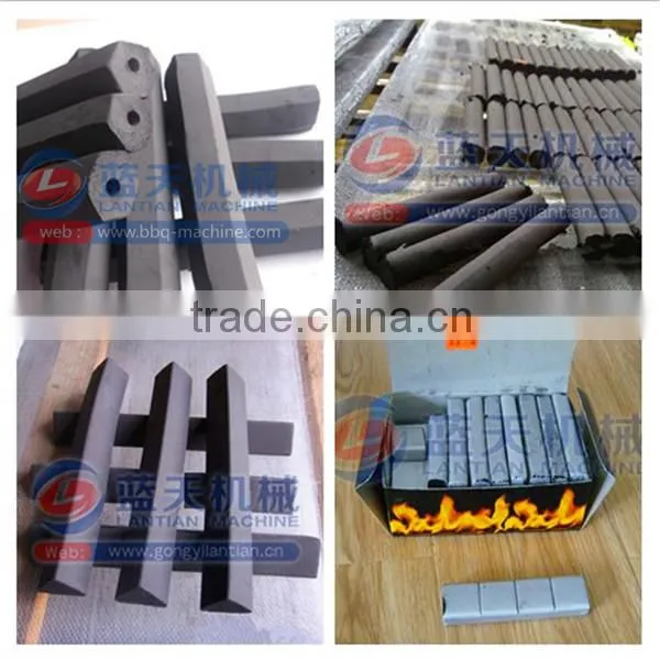 All-sided shisha/hookah charcoal making machinery for charcoal cube/tablet/stick