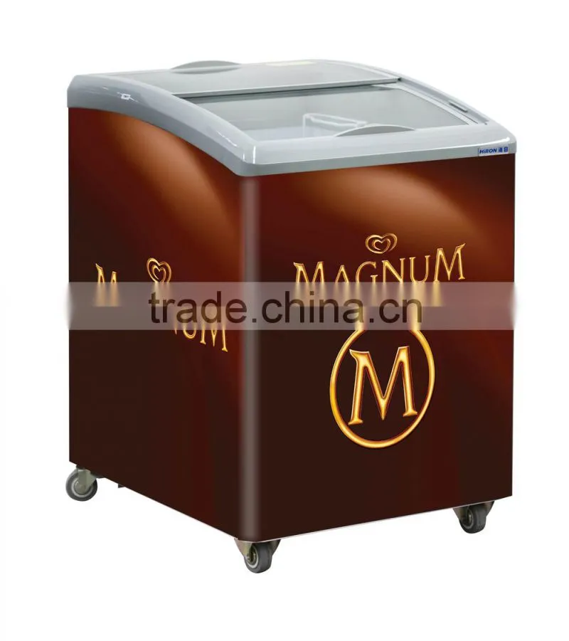 Best Sale Sliding Glass Door Chest Freezer Commercial Freezer Chest Freezer