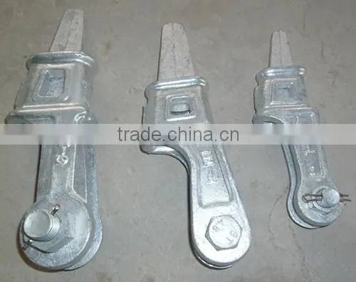 Aluminium Alloy strain clamp/ NX Clamp wedge type/wedge dead end clamp