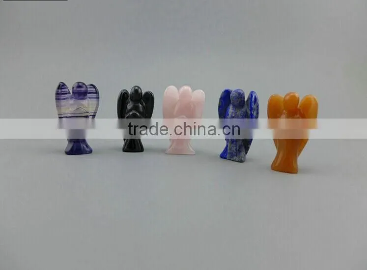 best quality all colours small crystal angel carvings