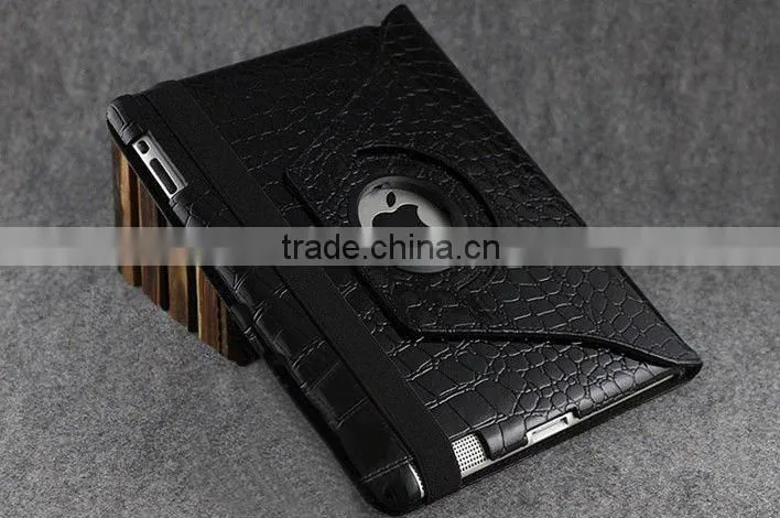 Litchi Pattern PU Leather cases for iPad 2/3