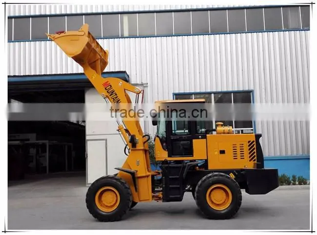 new 2 ton compact farm machine mini wheel loader price list