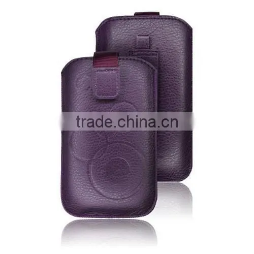 Mobile Phone Leather Pouch For Wiko OZZY