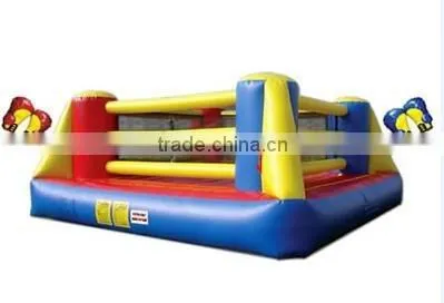 2016 high quality kids inflatable boxing ring for sale