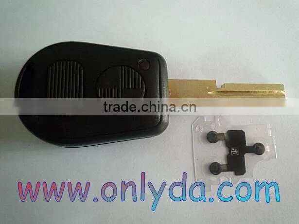 citroen c4 remote key 2 button Remote key the blade is 4 track (new style)