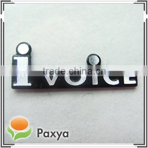 Car audio Aluminum extrusion metal labels