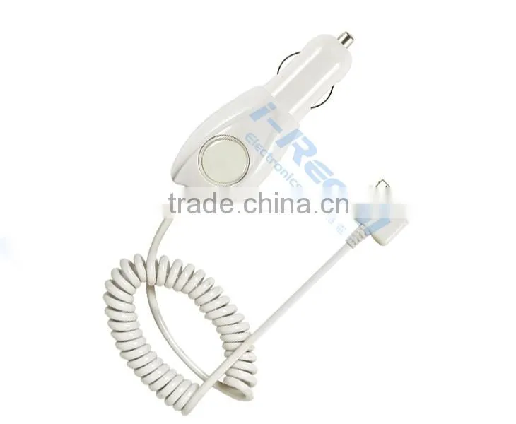 Factory direct sale micro usb Car Charger with Cable for iPhone iPad