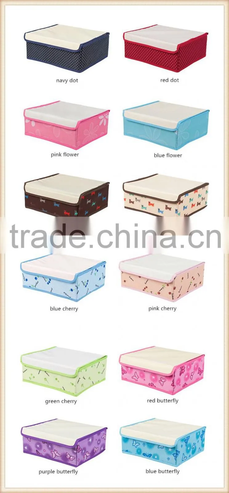 Yiwu Feien foldable storage box