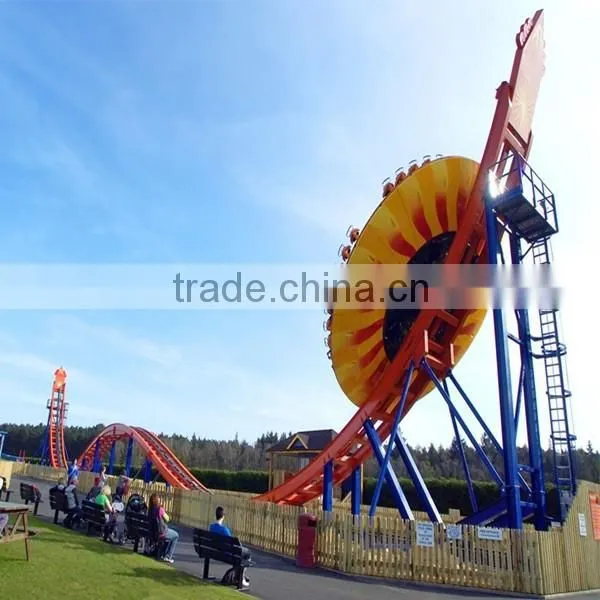 flying UFO rides amusement park extreme rides