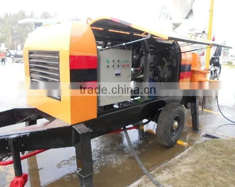 Good quality motor engine truck mounted putzmeister concrete pump