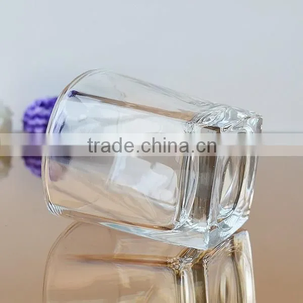 Classic whisky glass cup with thick bottom