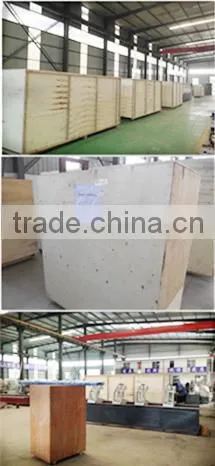 CNC vertical 4 point welding pvc window machine
